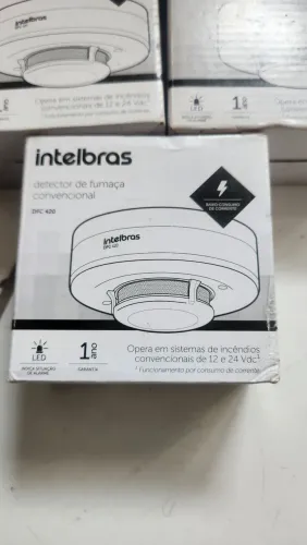 5 Detectores de fumaça intelbras 