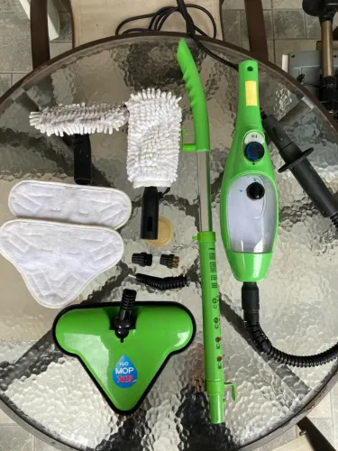 vaporizador e higienizador polishop - h2o mop 5x