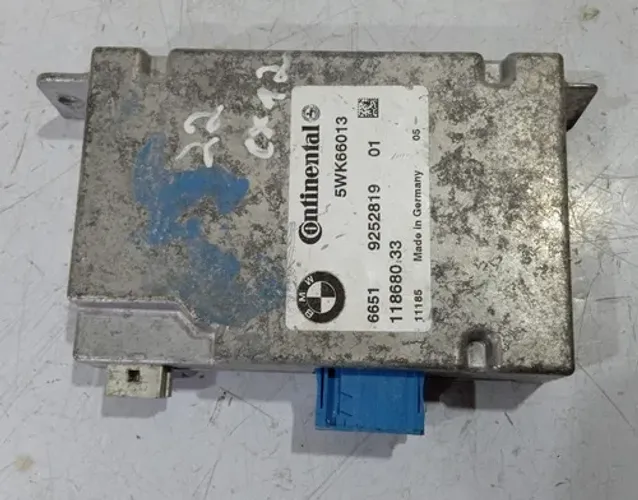 Módulo De Câmera Bmw 750i 2011 - 2015 / 9252819   