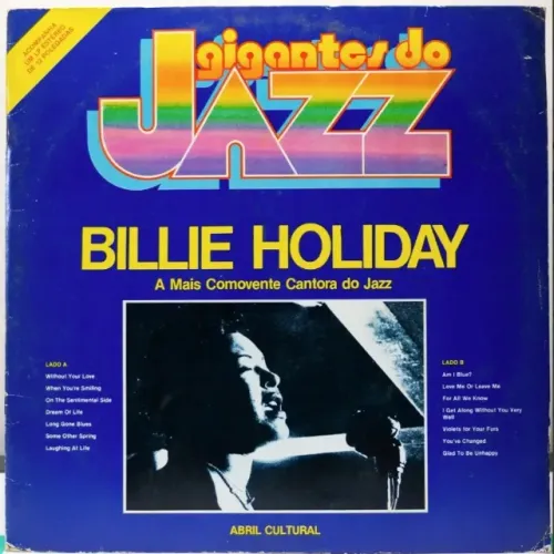 DISCO VINIL Gigantes Do Jazz -Billie Holiday - Abril Cultural - Edição Limitada