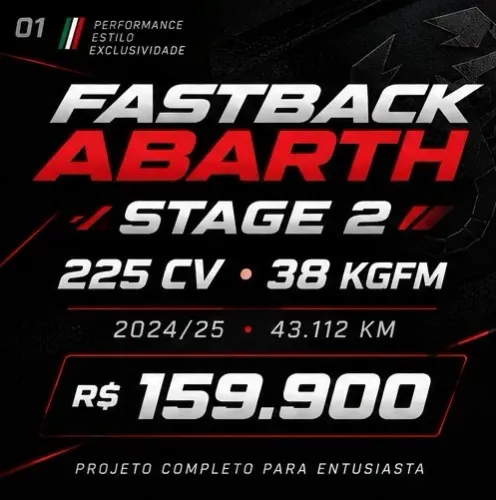 Fiat Fastback Abarth Turbo Flex 1.3 Aut. 2025