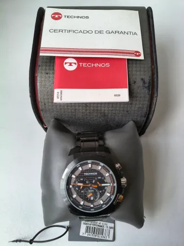 Relógio Technos Masculino Performance Sports Carbon OS20HY/4P