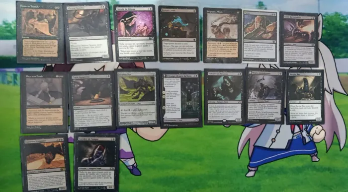 Commander de Magic Descarte mono Black ( ler descrição )