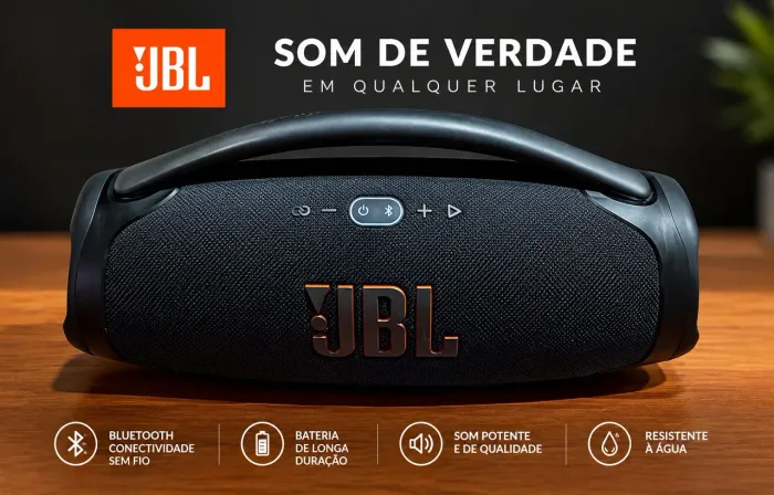 Caixa JBL boombox 3