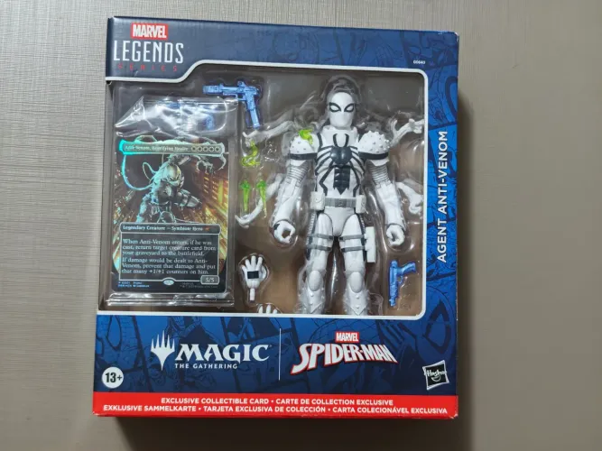 agente antivenom magic marvel legends anti-venom magic the gathering tcg