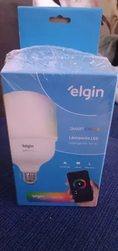 Lâmpada Led RGB Bulbo 30w Smart WI-FI Elgin