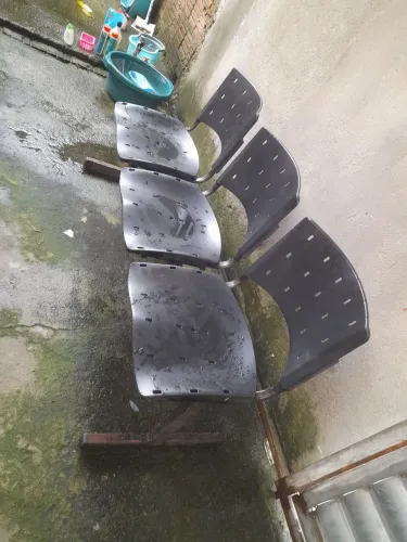 Cadeiras de 3 lugares