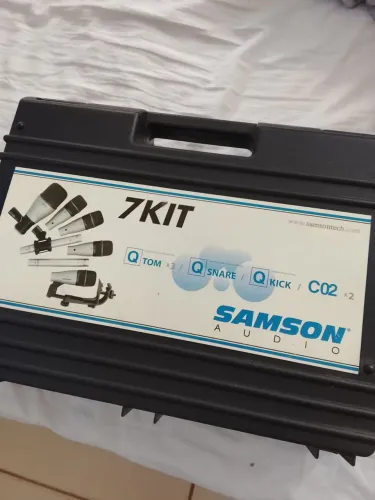 7Kit Microfones Samson