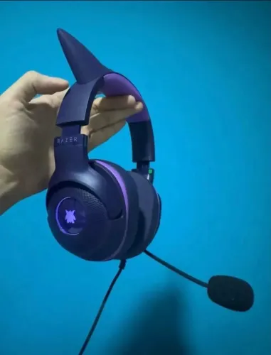Fone Razer Kraken Kitty V2 Gengar Pokemon