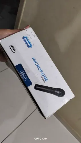Microfone novo 