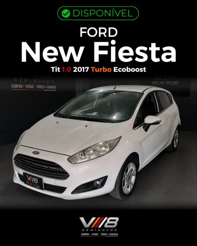 Ford Fiesta Tit.plus 1.0 12V Ecoboost Aut. 5P 2017