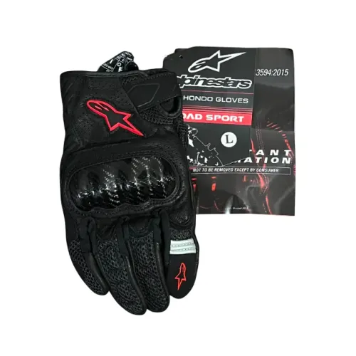 Luva Alpinestars SMX-1 Air V2 Vermelha