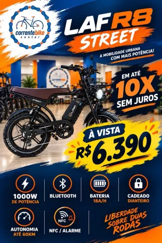 Bike elétrica LAF R8