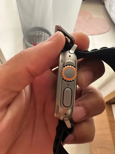 Apple Watch Ultra 1, saúde da bateria 81%
