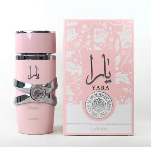 Lattafa Yara Rosa 100ml Original ? Perfume Árabe Feminino | Novo e Lacrado