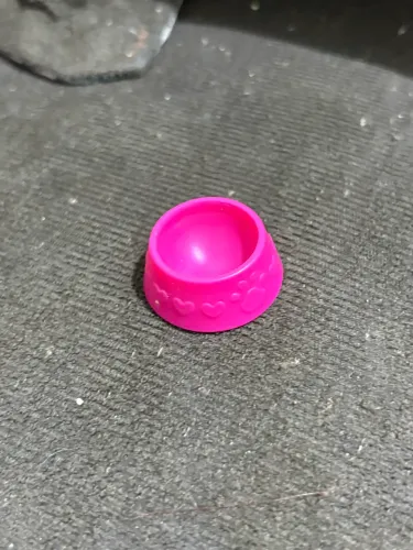 Pote de ração cachorro barbie