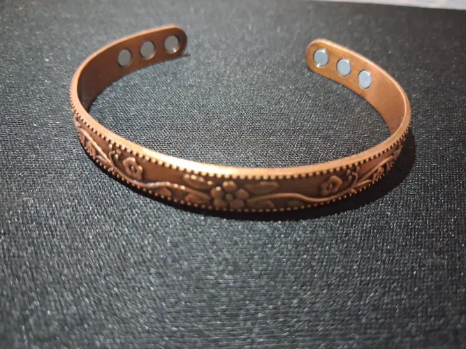 Pulseira Florida em Cobre