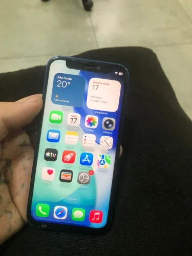Apple iPhone 12 mini 64gb azul ,dois carregador,marcas de uso 
