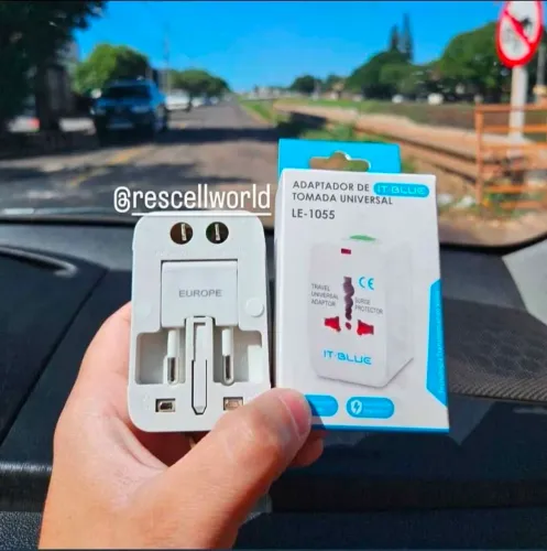 Adaptador de Tomada Universal.