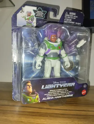 Boneco do filme Lightyear boneco Alisha Hawthorne da Matel lacrada nunca foi aberta