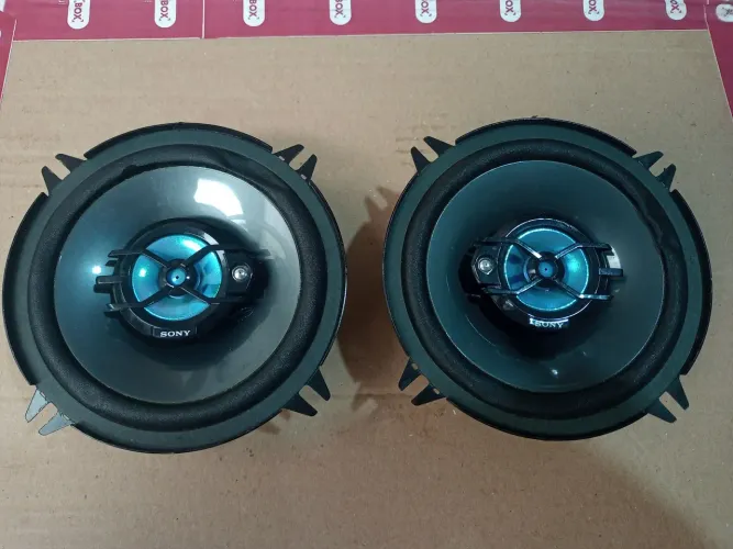 Par falantes Sony xplod triaxial 6 polegadas usado