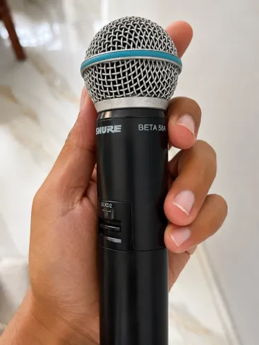 Shure Glxd 4R + Cápsula Beta 58A
