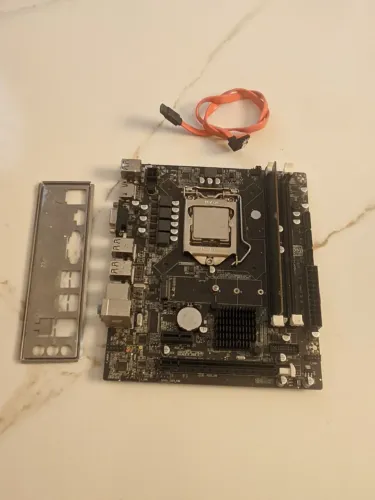 Kit placa mãe processador e memória ram