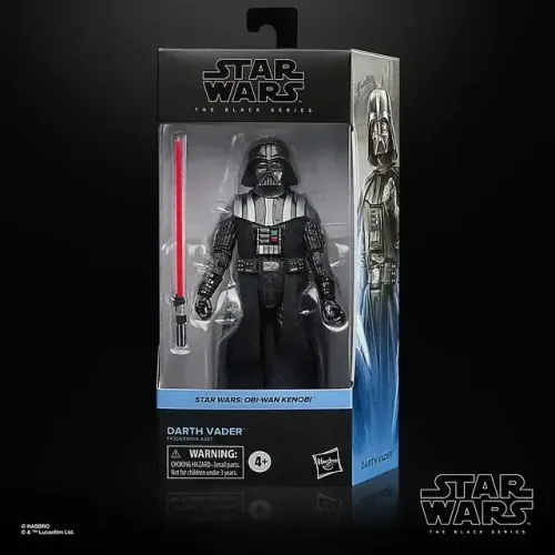 Star Wars The Black Series Darth Vader - Série Obi-wan 15 Cm