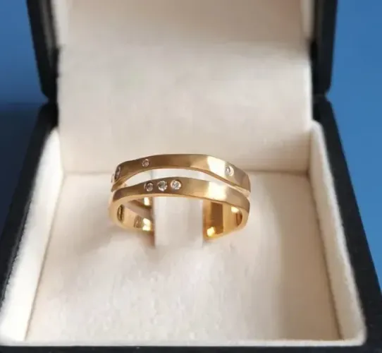 Anel de Ouro Amarelo H Stern