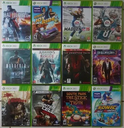 Jogos Xbox 360 Originais por 50,00 cada