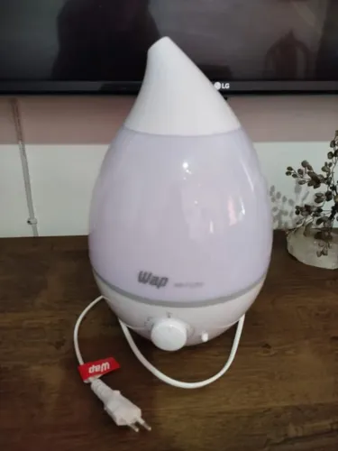 umidificador com luminária e difusor de aromas wap air flow