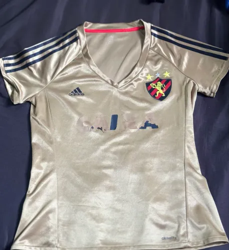 CAMISA DO SPORT DOURADA FEMININA 