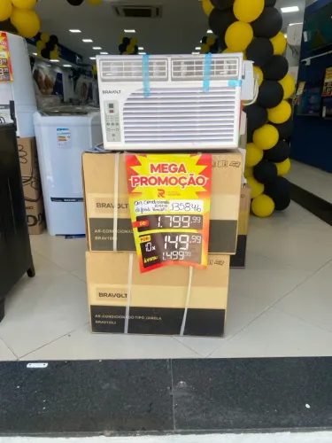 Ar condicionado Bravolt janela