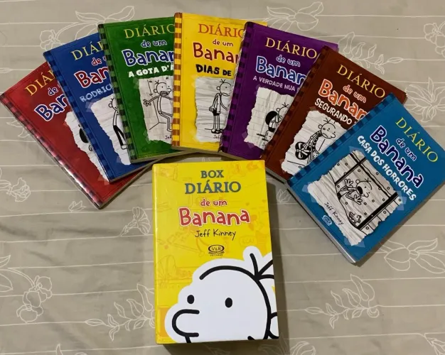 Box diário de um banana 1-7
