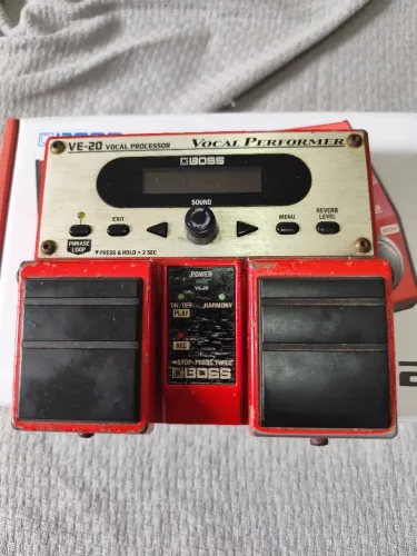 PEDAL (VOZ) VOCALIST VE-20 BOSS 