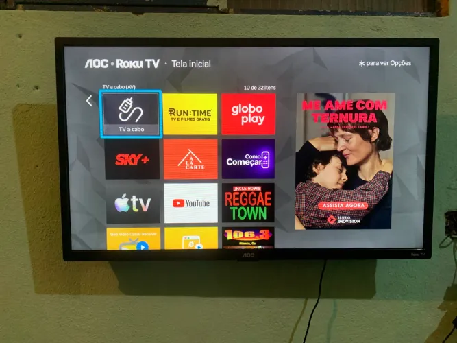 Tv Smart TV AOC Roku 32? Completa - Excelente Estado
