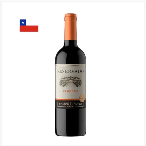 20 Vinhos Concha y Toro Reservado Carmenere 750ml - R$ 22 cada