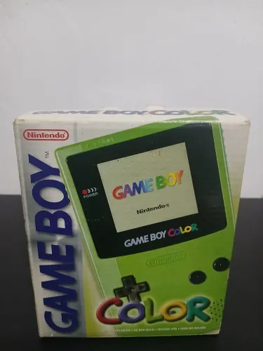 Gameboy Color Kiwi Completo