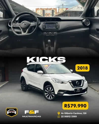 Nissan Kicks SV 1.6 16V Flexstar 5P Aut. 2018