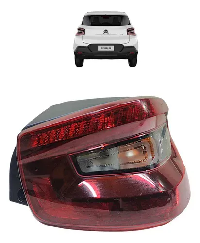 Lanterna Traseira Citroen C3 2022 A 2024 Direito Direito/passageiro Vermelho
