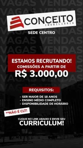 Consultor imobiliário sem experiência