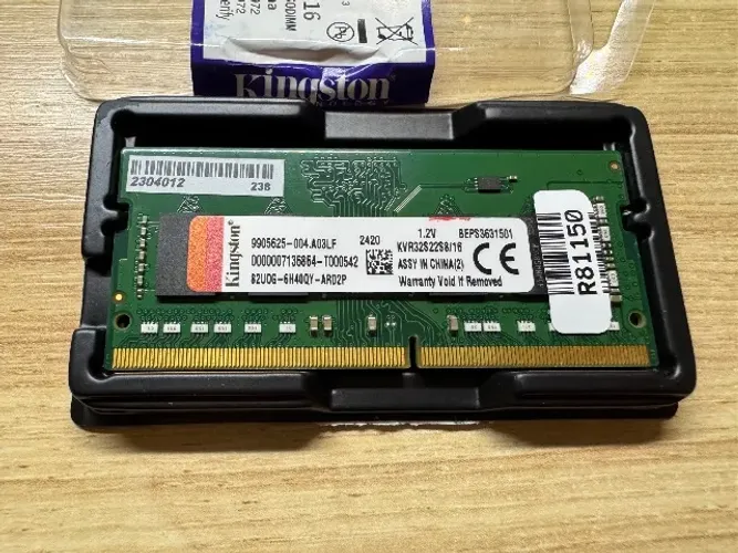Memória 16GB DDR4 3200MHz Kingston Notebook