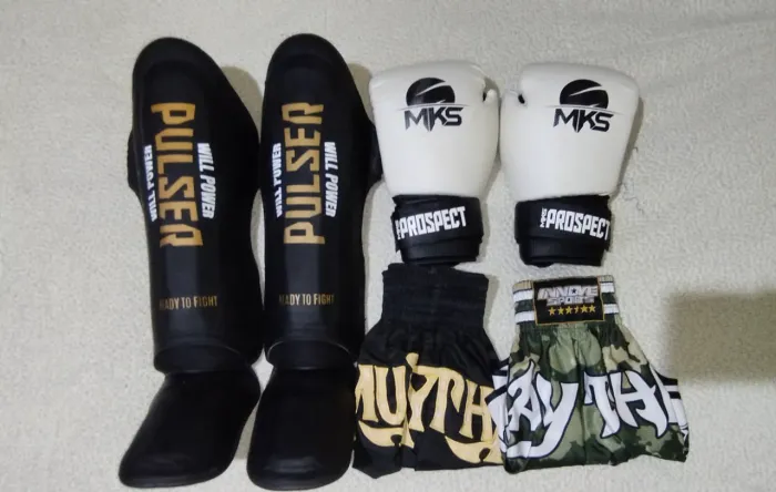 KIT MUAY THAI COMPLETO - PRONTO PARA TREINAR!