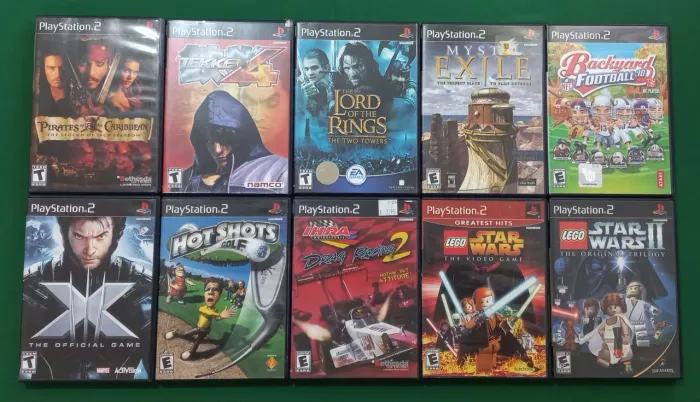 Lote de jogos de Playstation 2 Originais