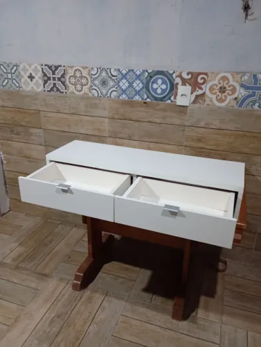 BANCADA NOVA PARA SALÃO , BARBEARIA OU PENTEADEIRA PRA QUARTO.