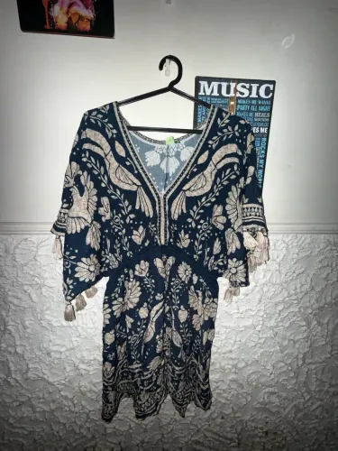 Vestido Farm Canto dos Pássaros