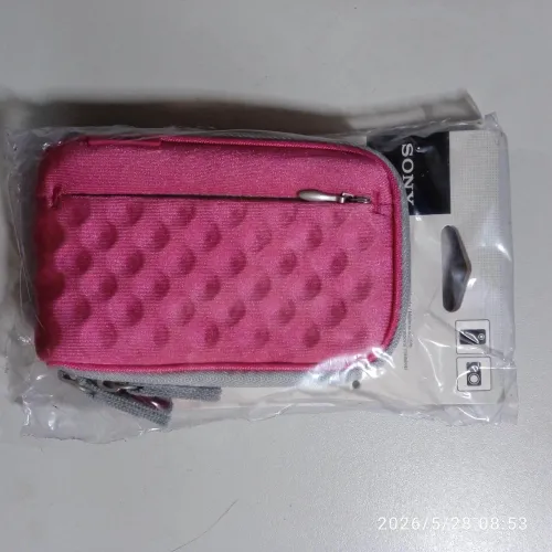 Bolsa câmera digital SONY Cyber Shot Pink 