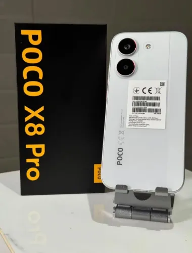POCO X8 Pro 5G 256GB 8GB RAM, Novo e Lacrado, Potência e 1 Ano de Garantia