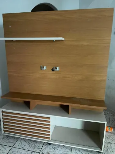 Rack com painel