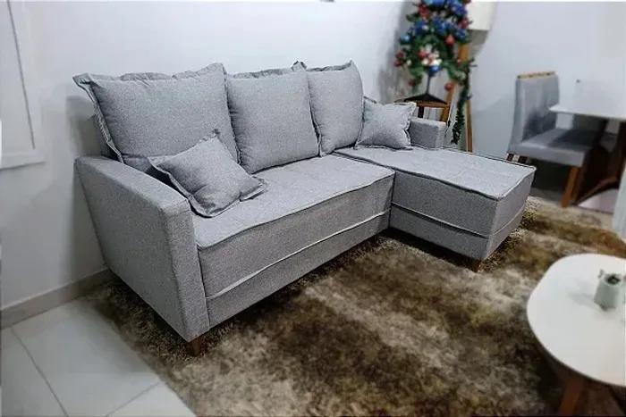 Sofá Living com Chaise Luma r65